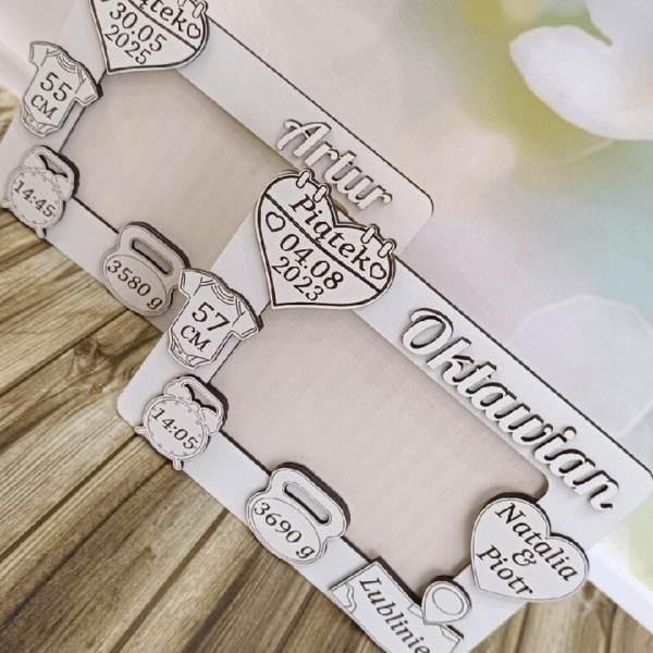 Ramki do zdjęć Metryczki Dziecko Pamiątki