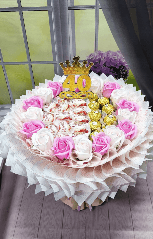 słodycze rafaello Bukiety jadalne – Słodycze Raffaello Ferrero Rocher | Idealny prezent na urodziny