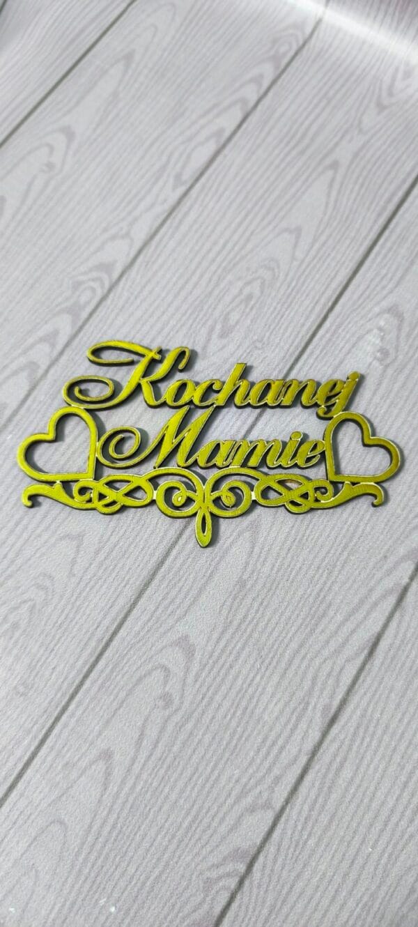 Topper Kochanej mamie